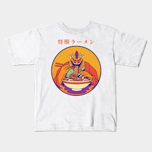 kaiju ramen Kids T-Shirt